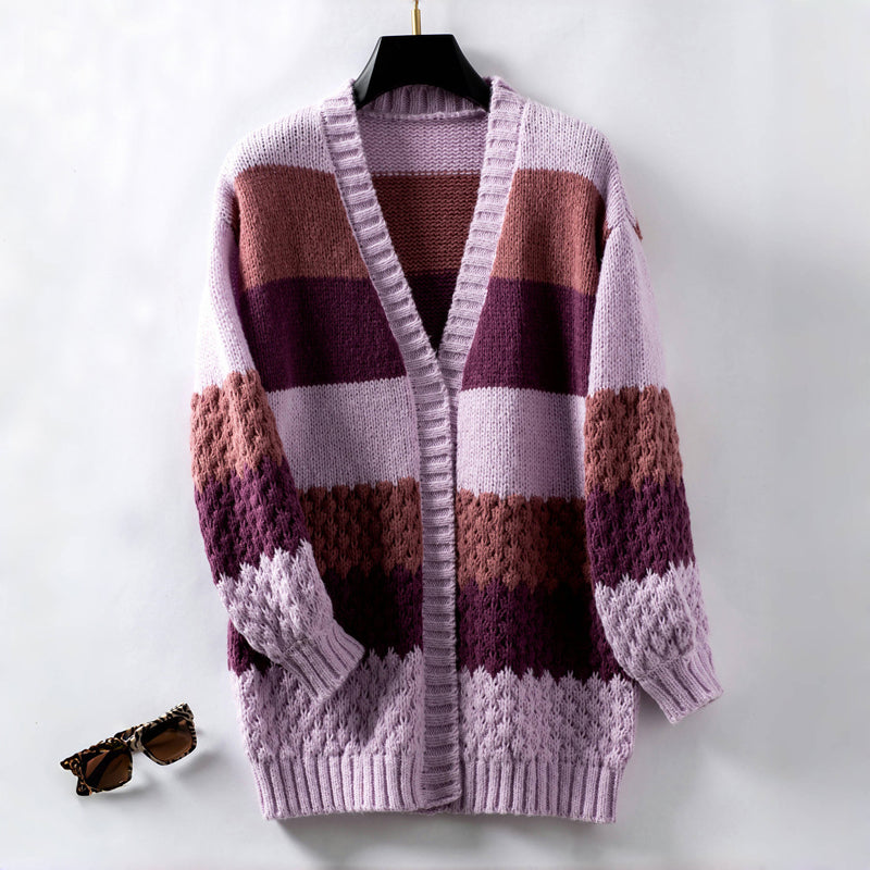 Uformell strikket cardigan