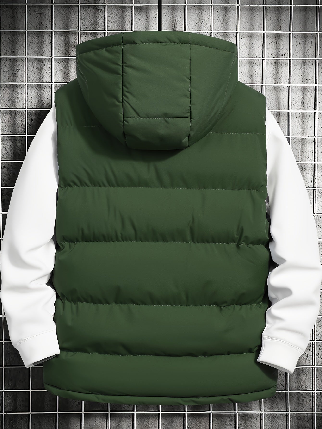 Levi | Hooded Pocket Down Vest Jacket