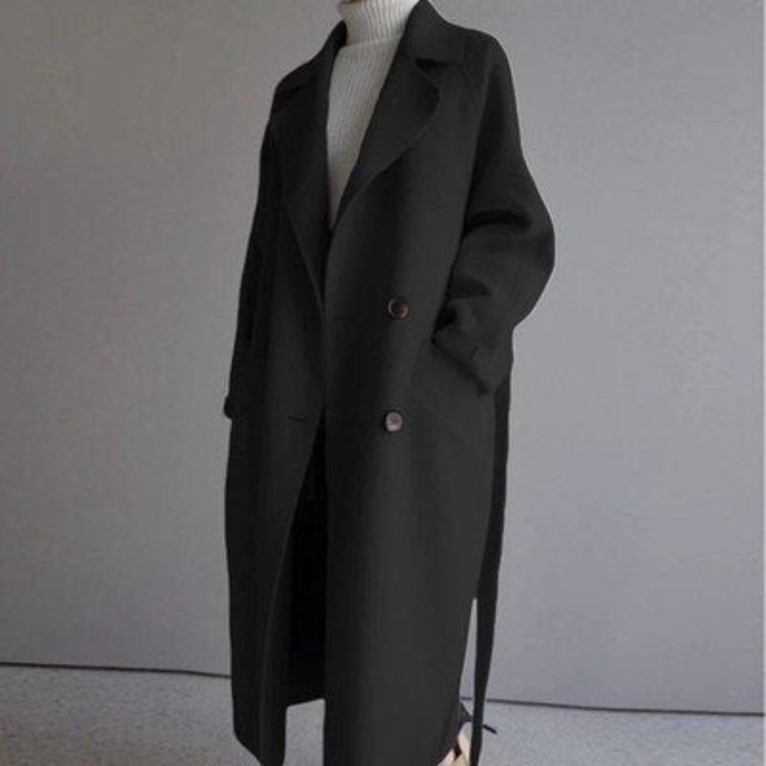 Laura™ – Elegant wool coat