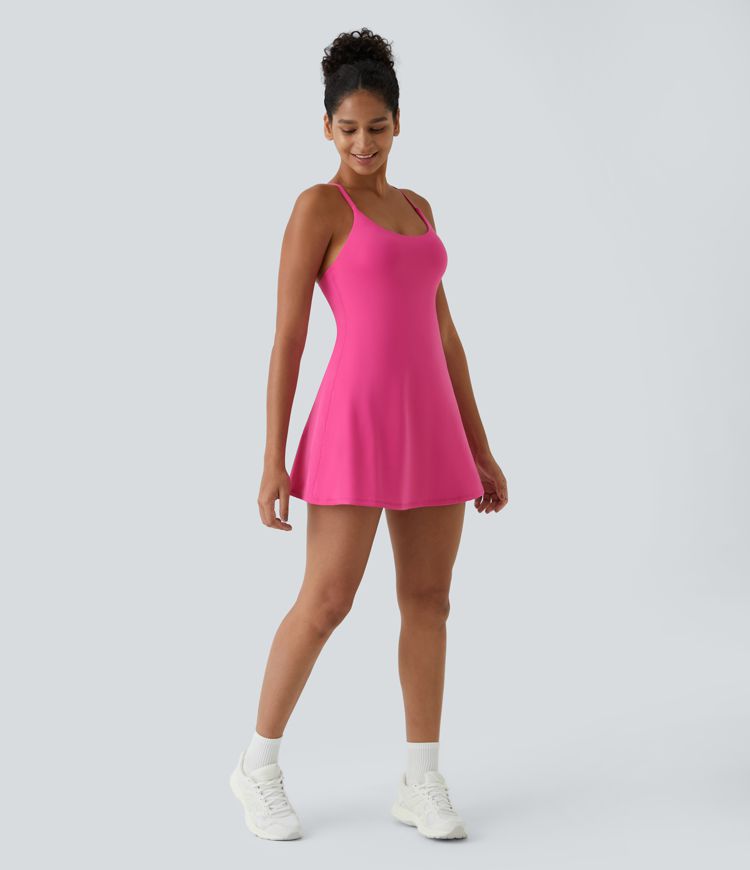 Softlyzero™ Plush Backless Active Dress