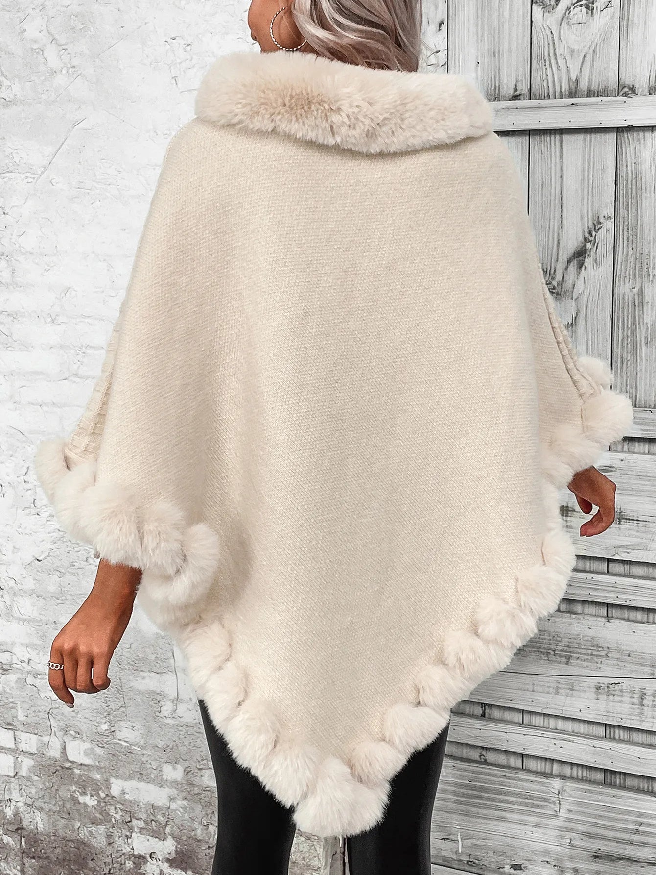 DELILAH | PONCHO SWEATER