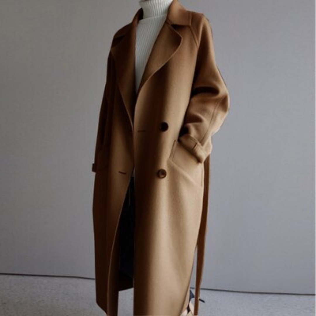 Laura™ – Elegant wool coat