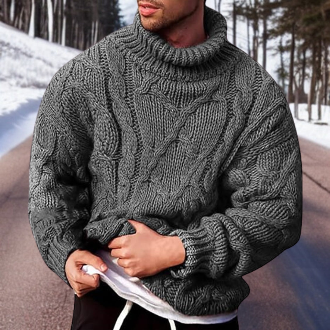 MARCO | Warm knitted men's jumper