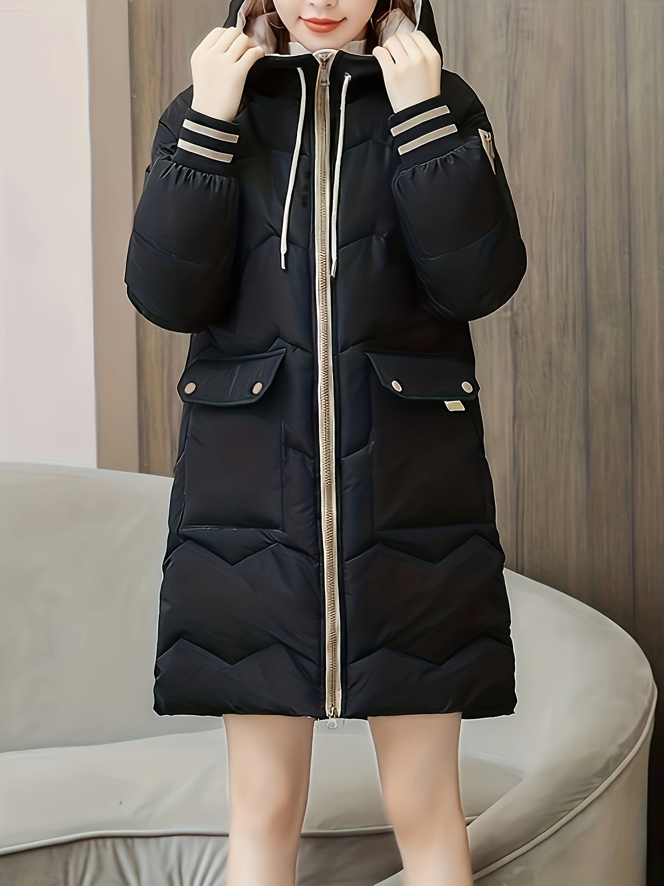 Stylish Warm Puffer Winter Jacket