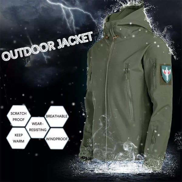 Jacob - Fall-winter waterproof and windproof jacket