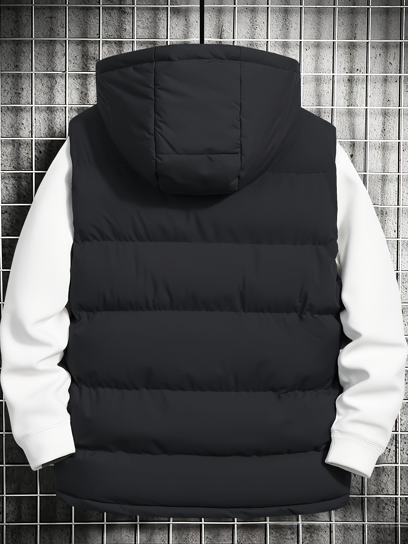 Levi | Hooded Pocket Down Vest Jacket