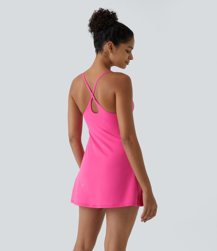 Softlyzero™ Plush Backless Active Dress