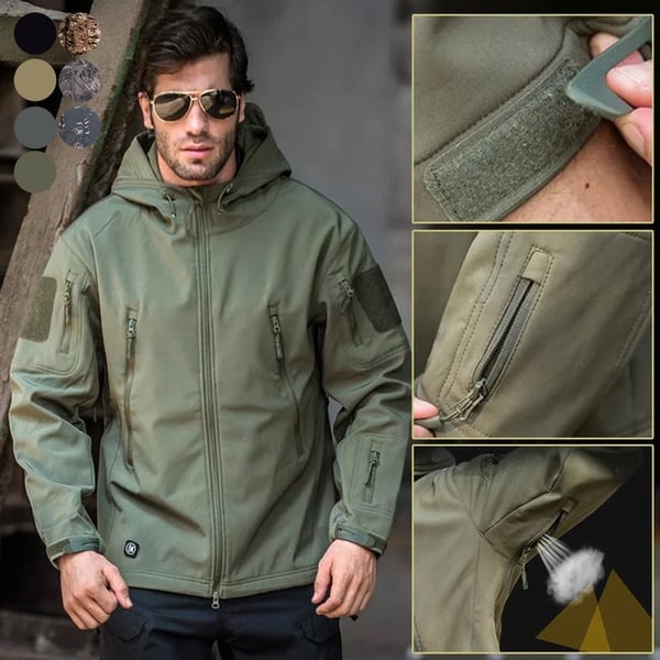 Jacob - Fall-winter waterproof and windproof jacket