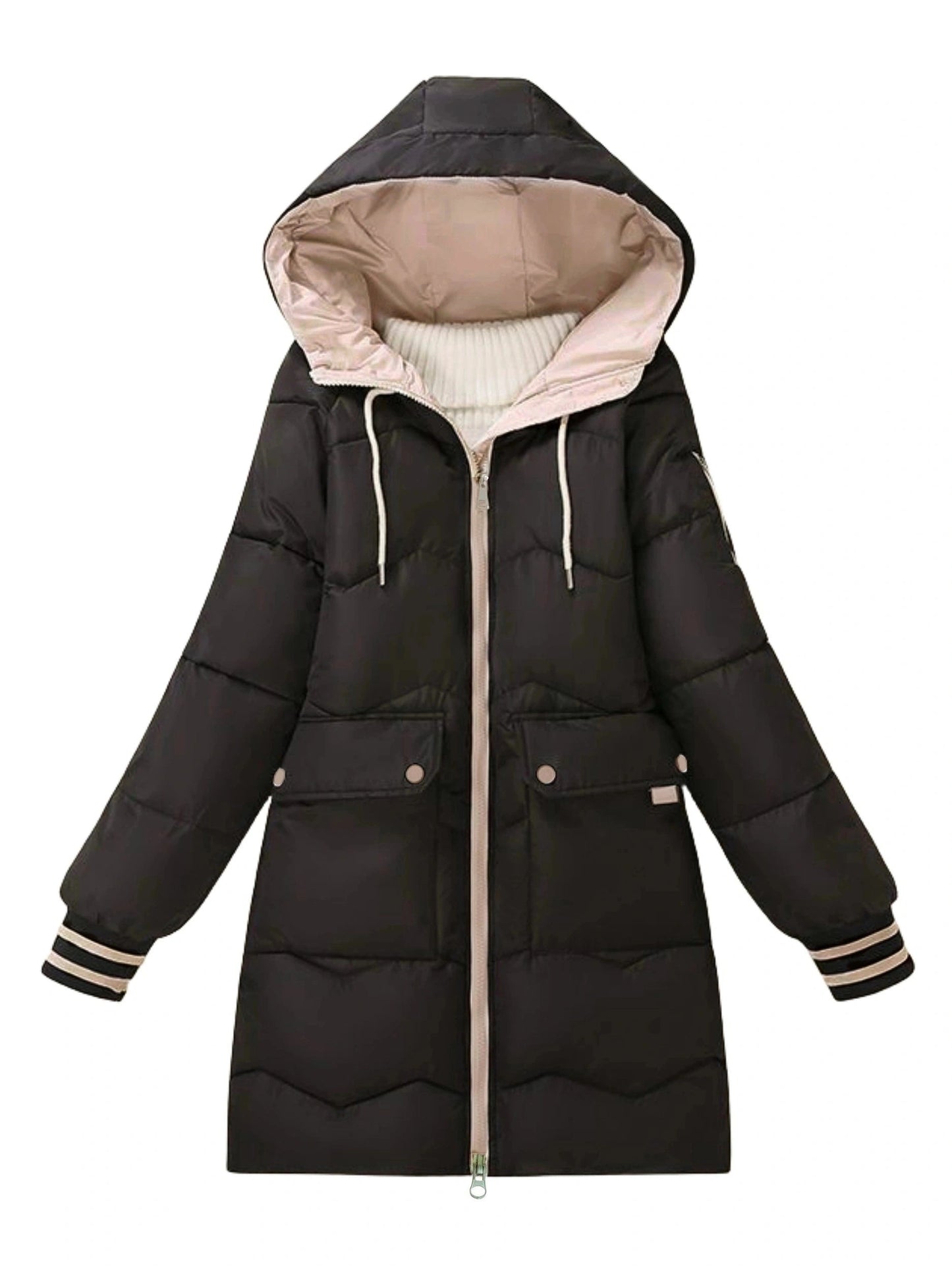 Stylish Warm Puffer Winter Jacket