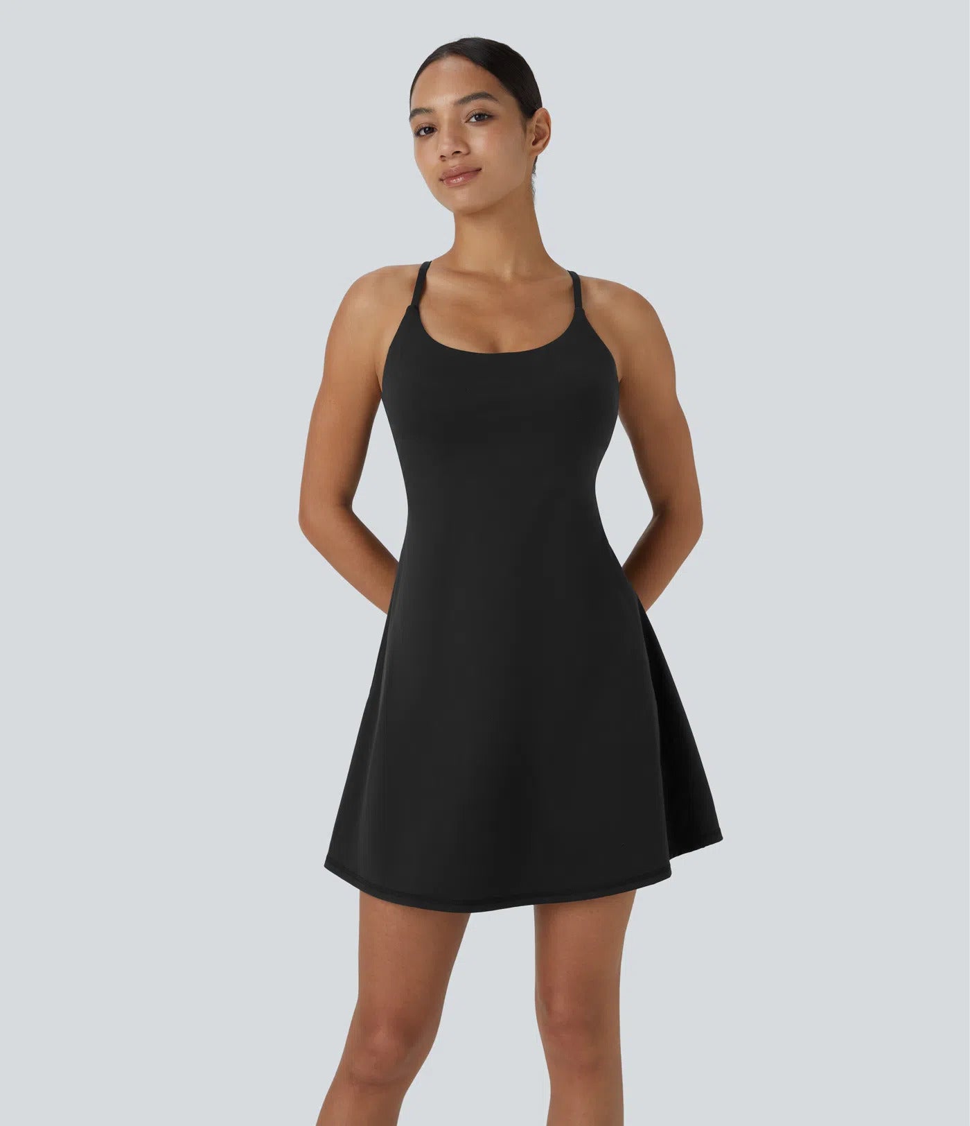 Softlyzero™ Plush Backless Active Dress