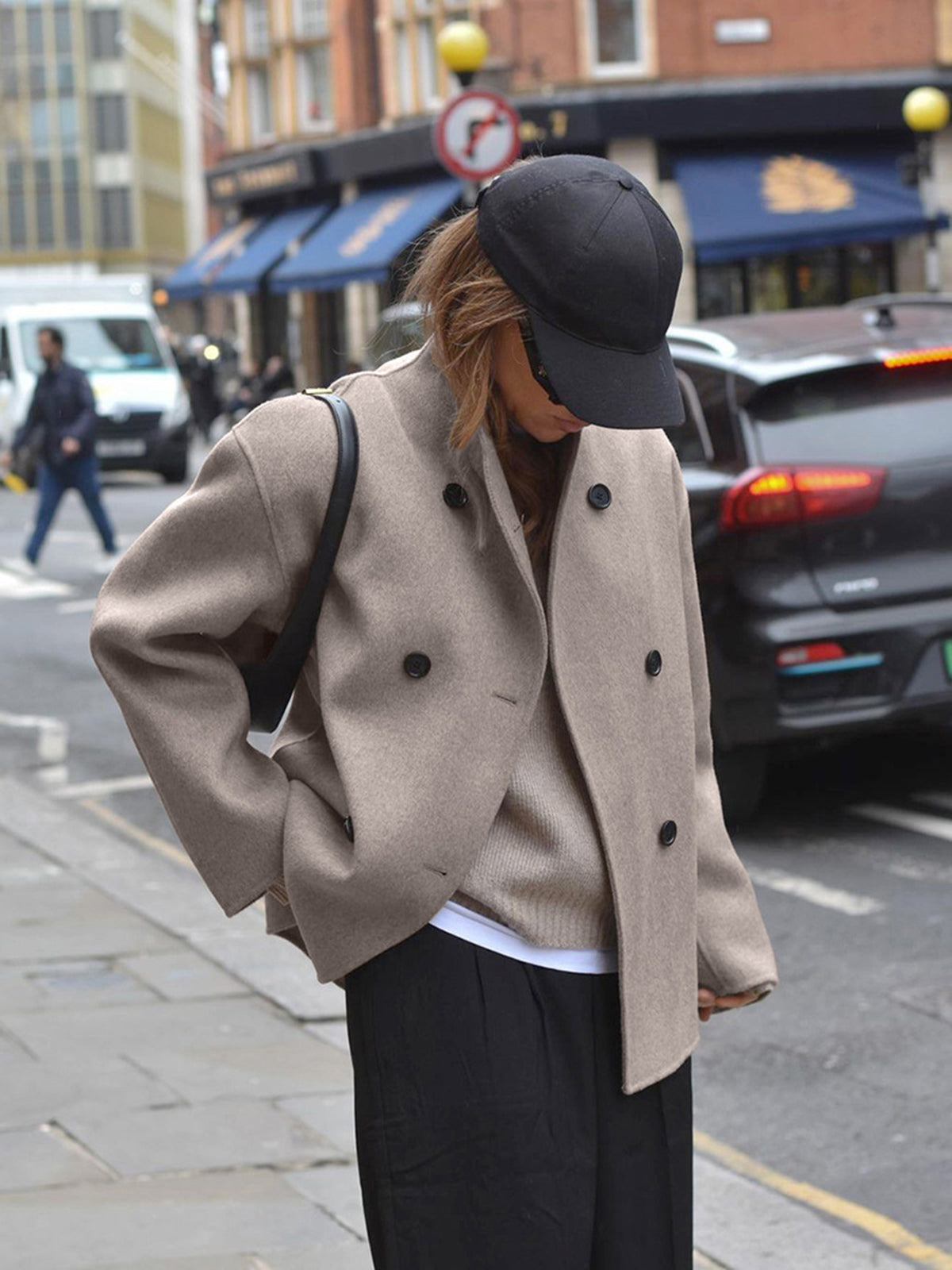 Giulia Oversized Wool Coat