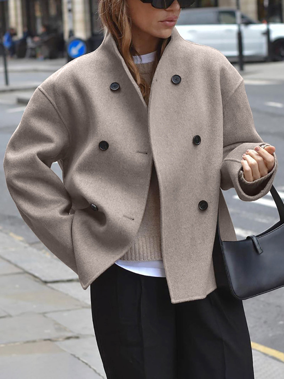 Giulia Oversized Wool Coat