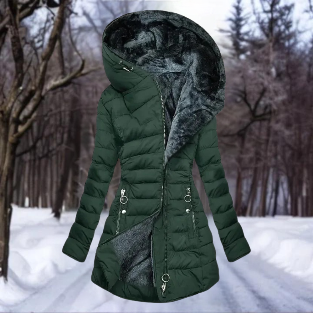 Senna™ - Elegant Plush Coat