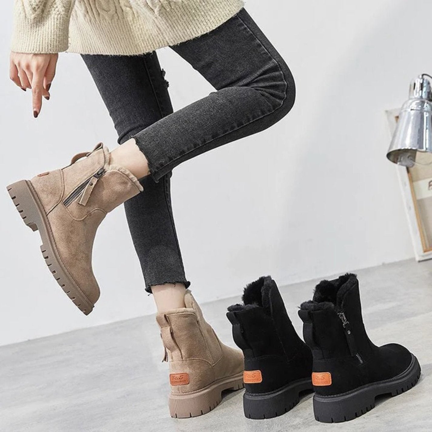 AZURA | LINED SNOW BOOTS