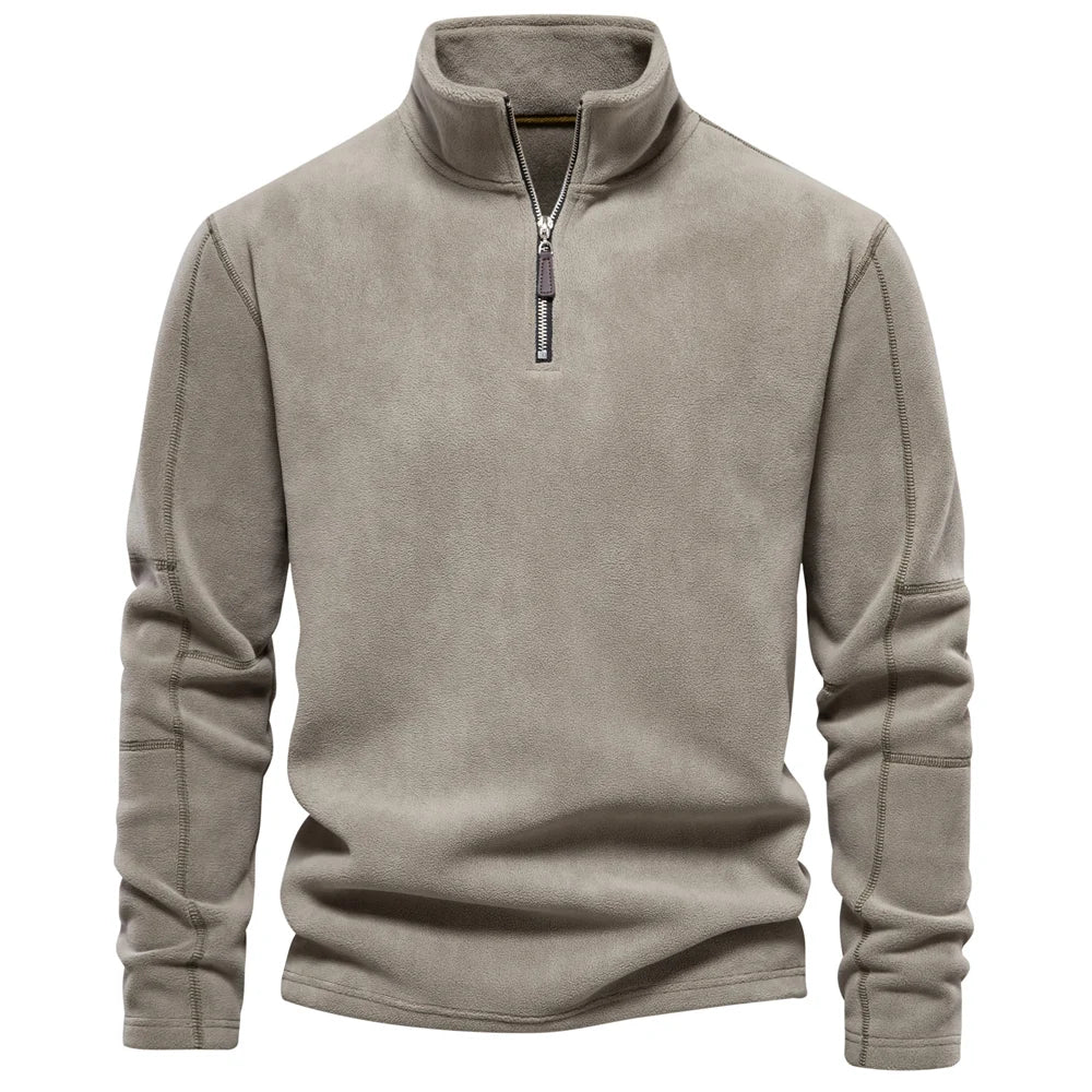 Emil | Fleece Pullover with Zipper