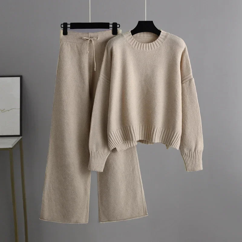 Sooya / Cozy Knitwear Lounge Set