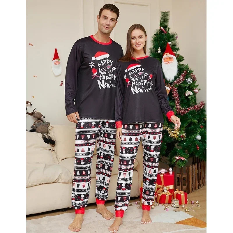 Familiematchende pyjamas 