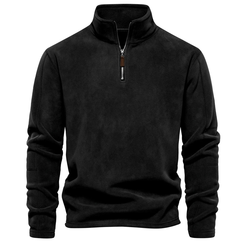 Emil | Fleece Pullover with Zipper