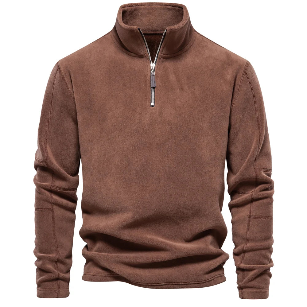 Emil | Fleece Pullover with Zipper