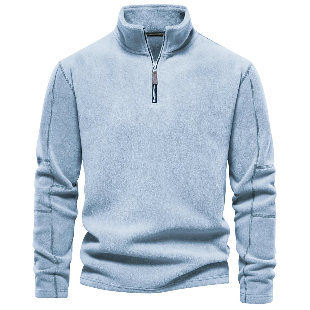 Emil | Fleece Pullover with Zipper