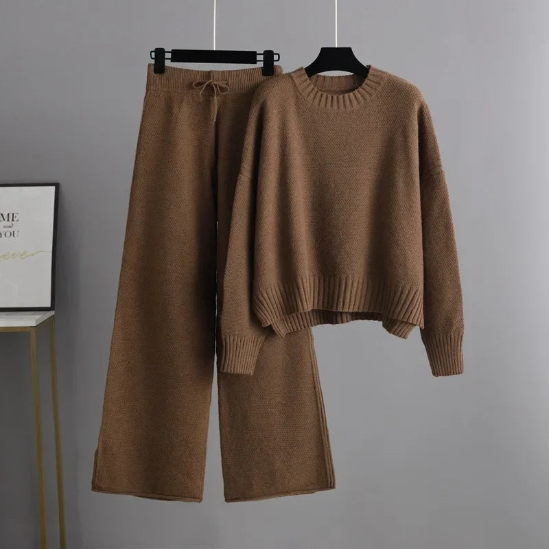 Sooya / Cozy Knitwear Lounge Set