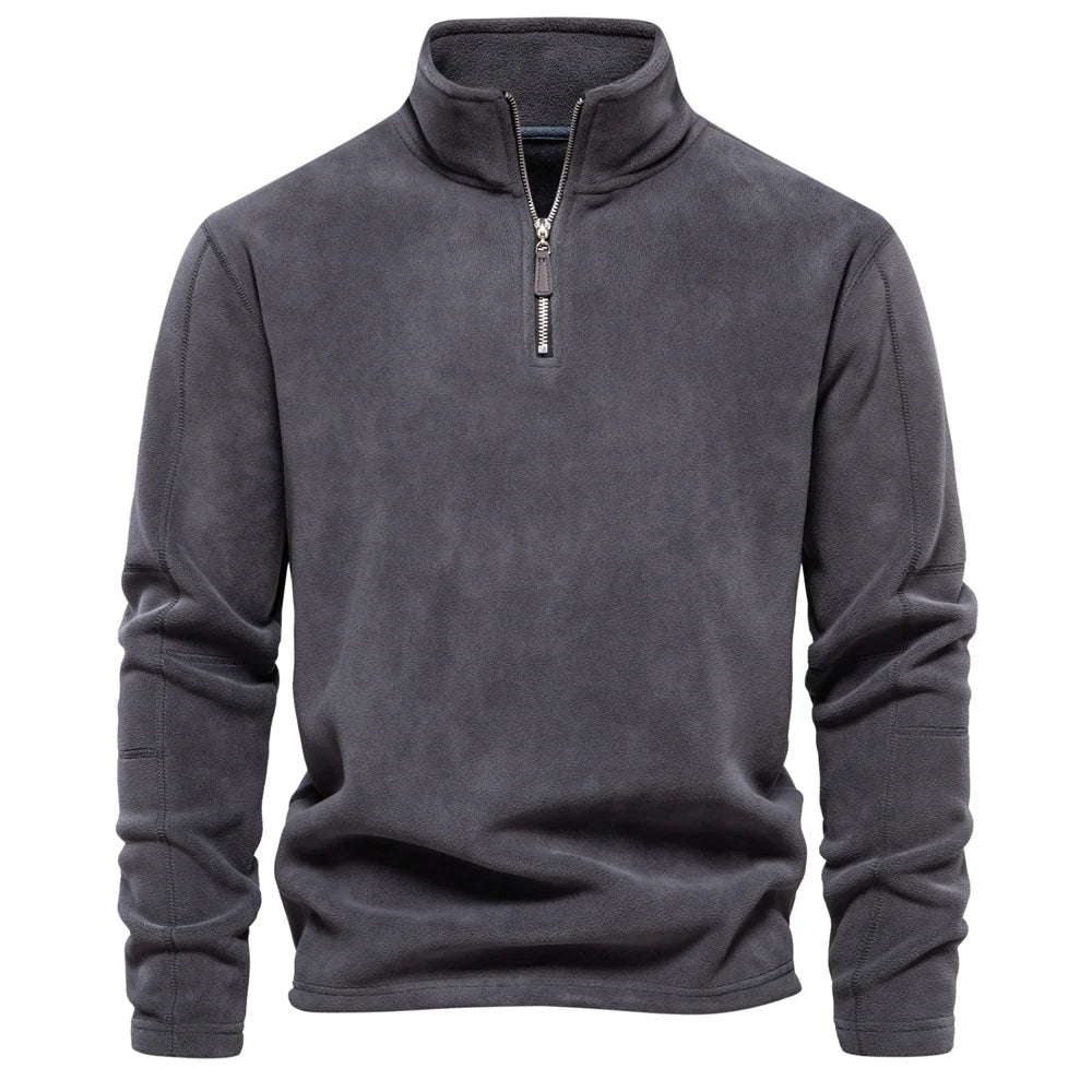 Emil | Fleece Pullover with Zipper