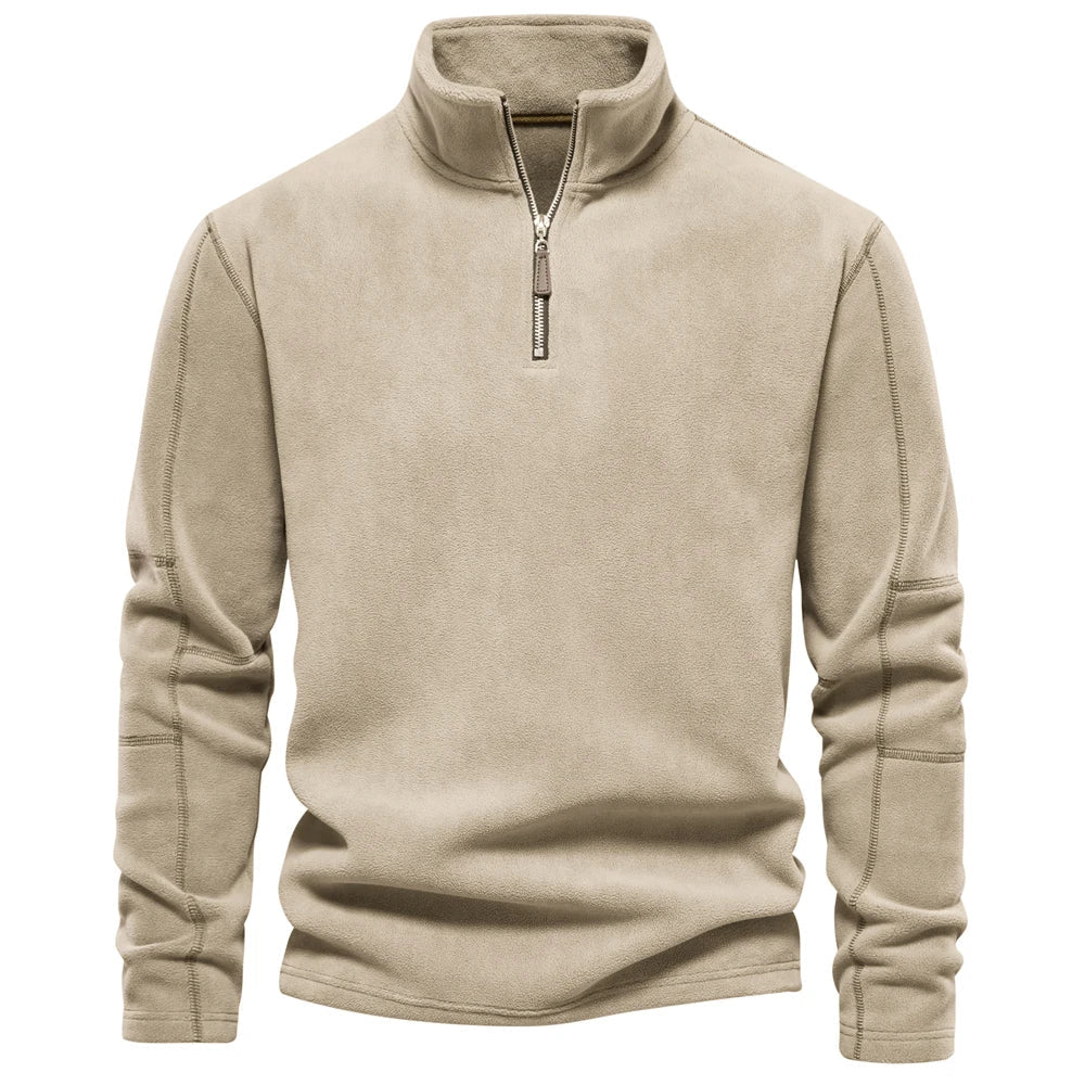 Emil | Fleece Pullover with Zipper