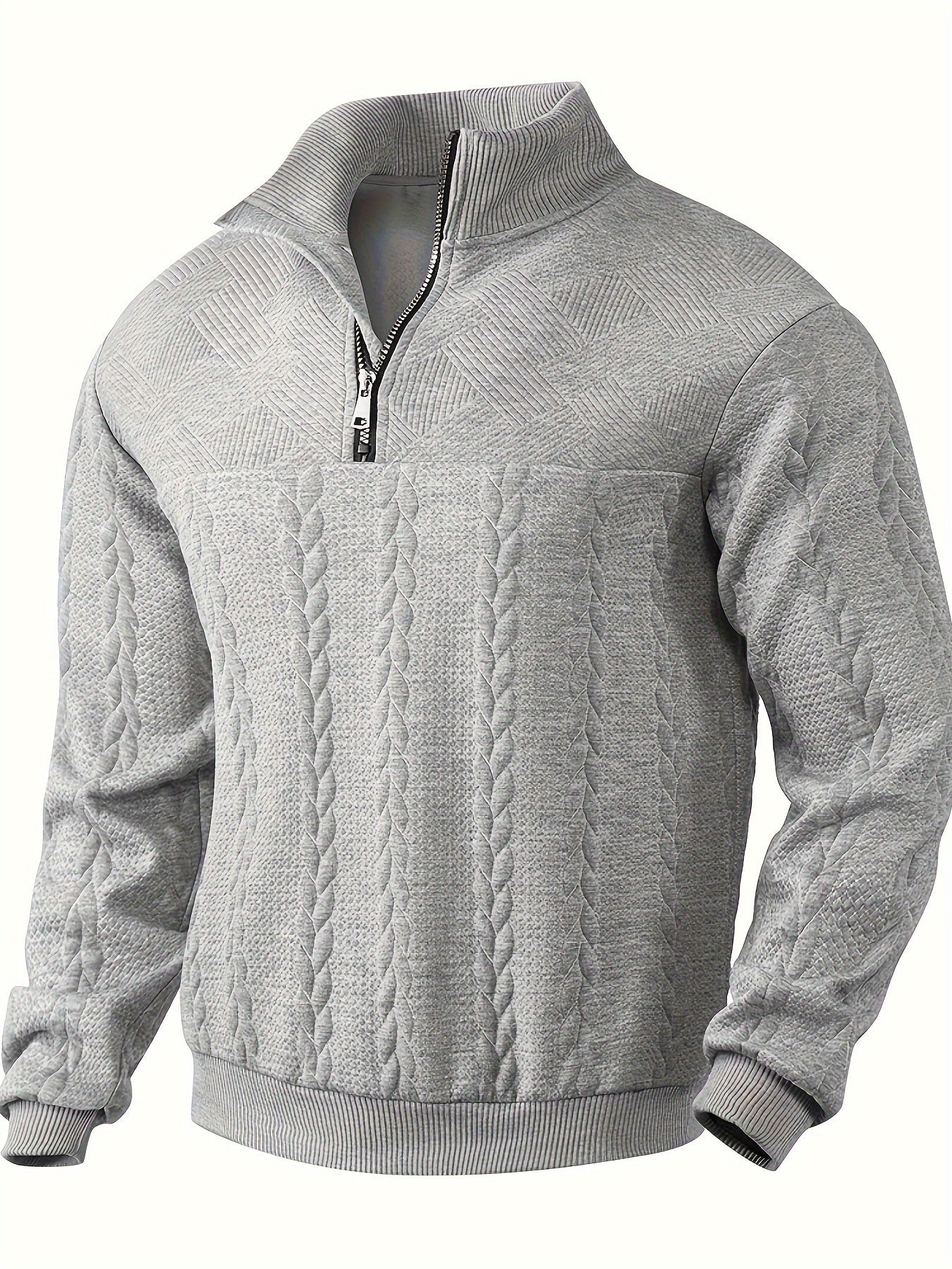 Rafael | Vintage Men's Sweater with Zipper