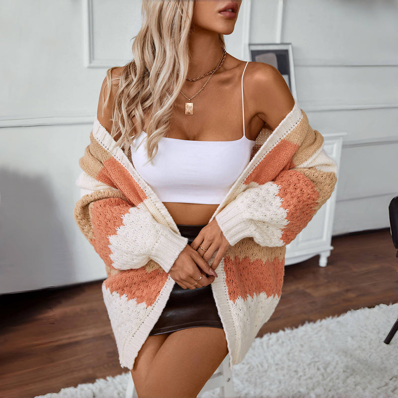 Uformell strikket cardigan