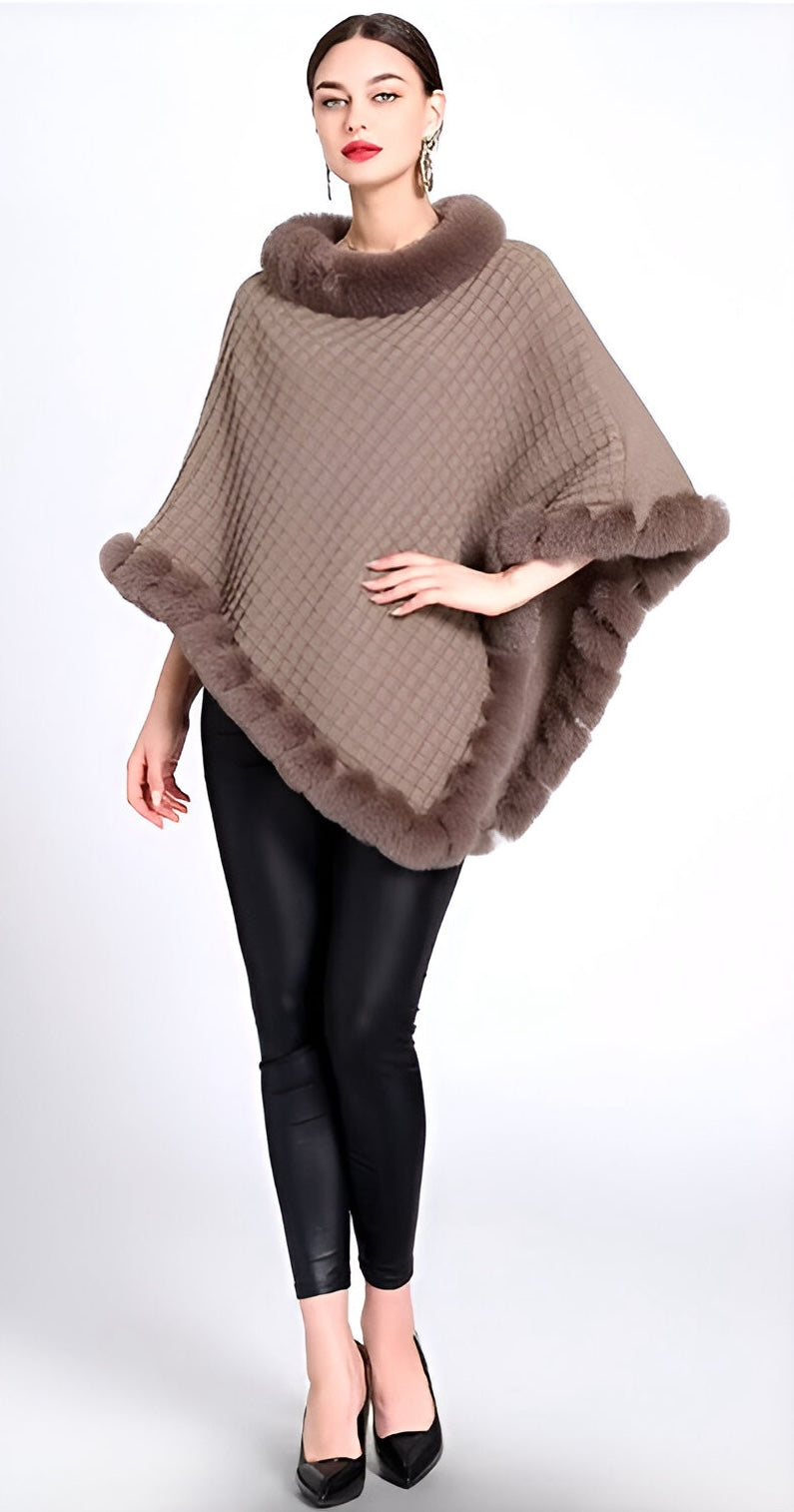 DELILAH | PONCHO SWEATER